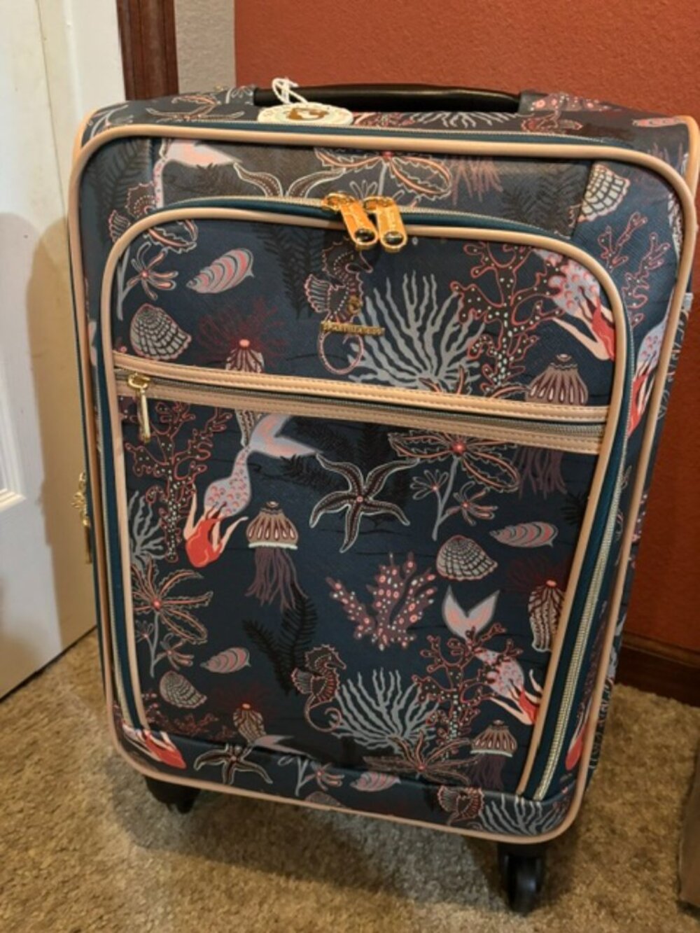 Spartina 449 Mystic Mermaid suitcase BNWT